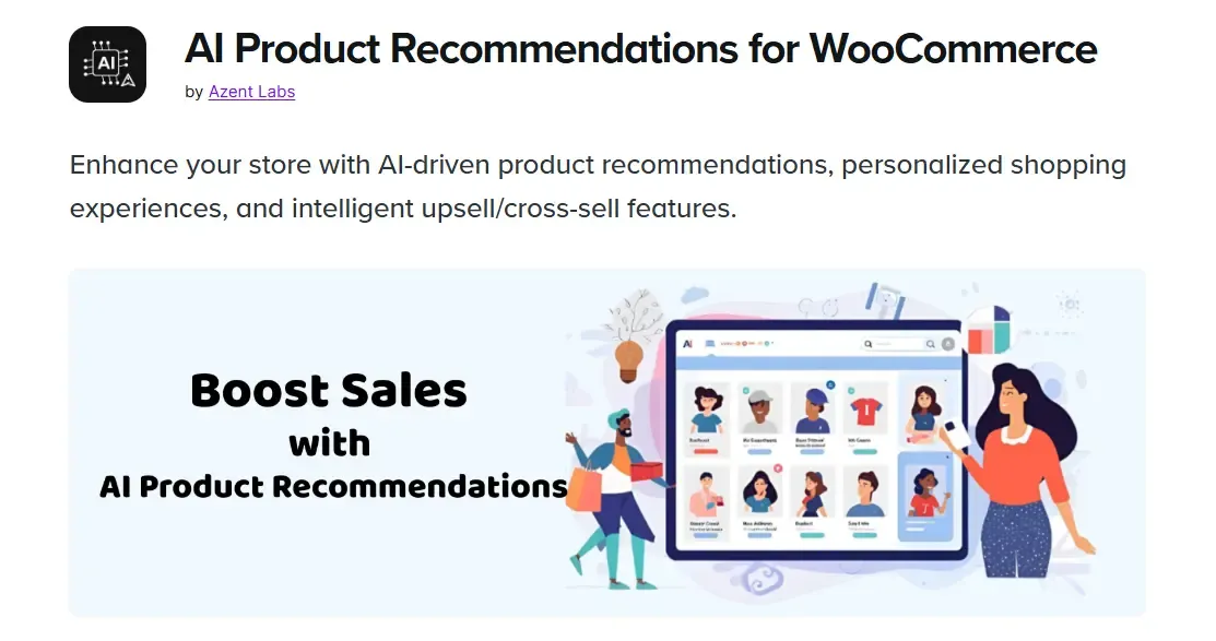AI Product Recommendations for WooCommerce Banner