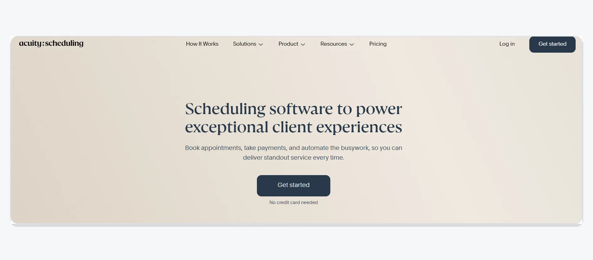 Acuity Scheduling Online Appointment Booking