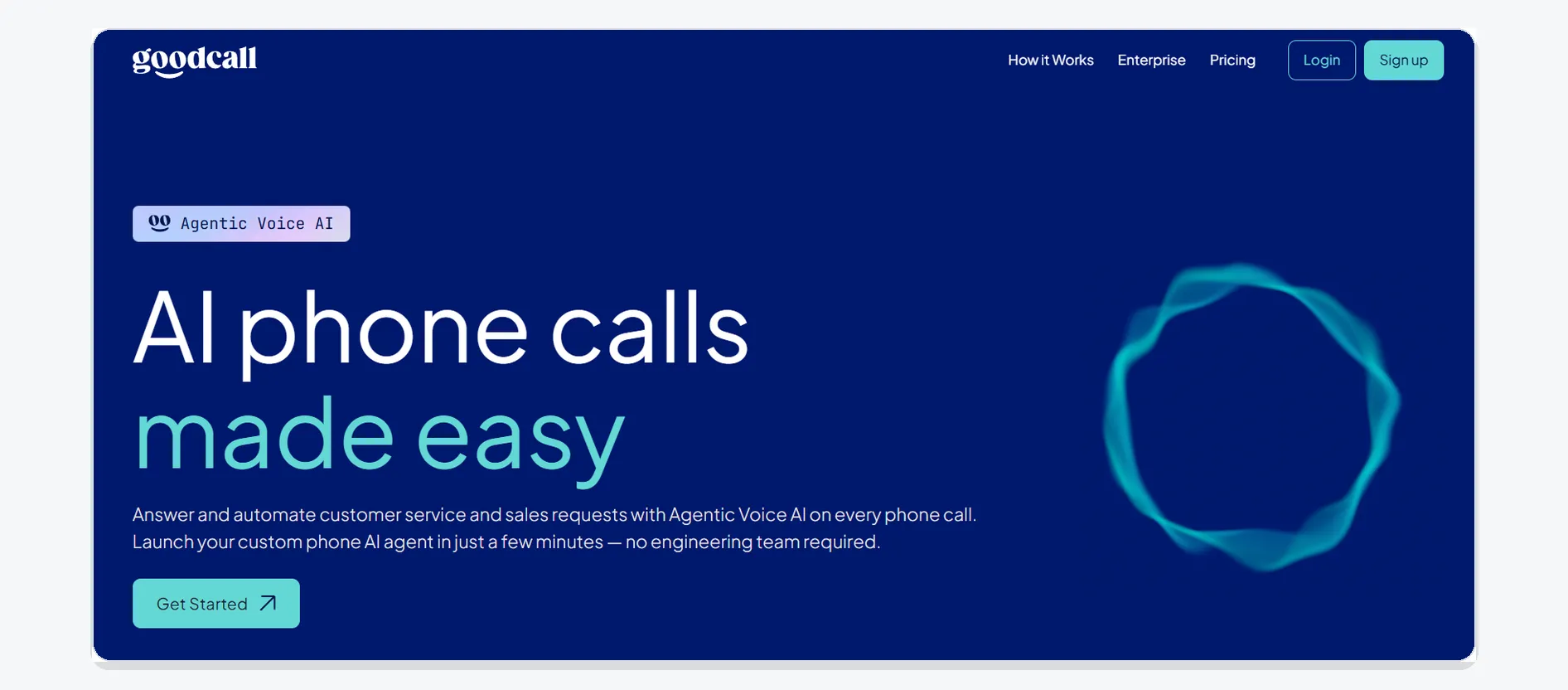 Goodcall AI Phone Receptionist for Small Businesses