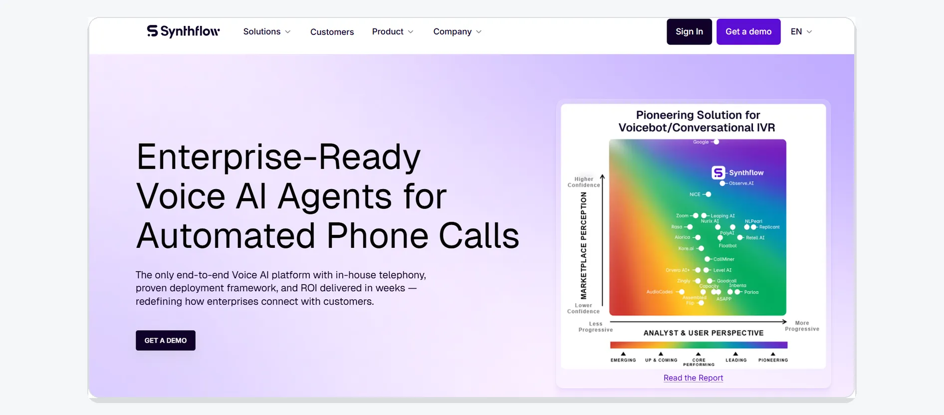 Synthflow AI Voice Appointment Booking Platform