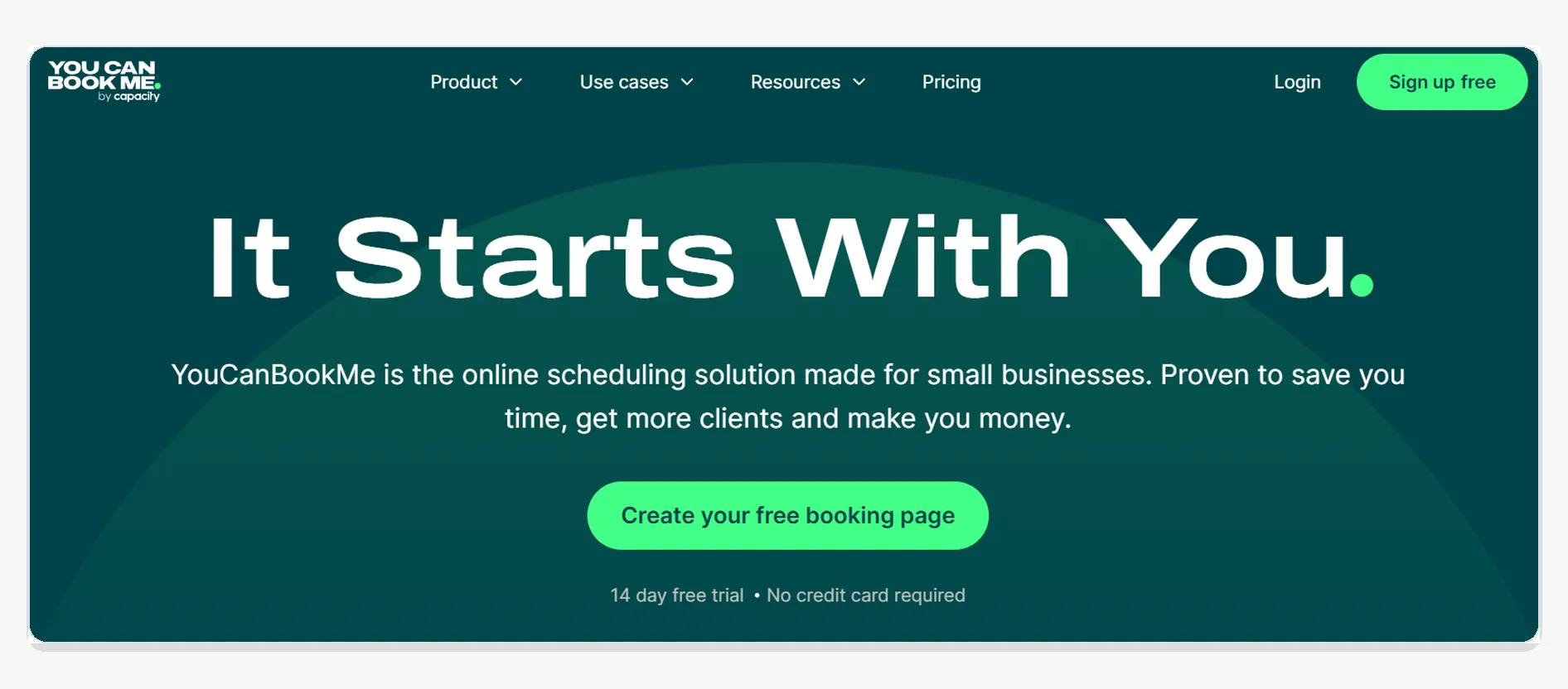 YouCanBookMe Online Booking Scheduler