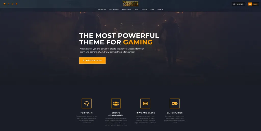 Arcane Theme