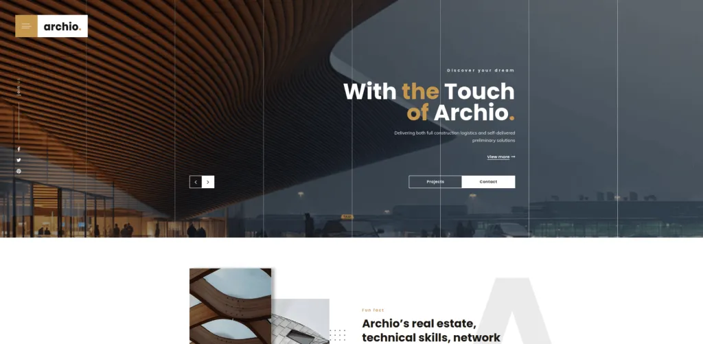 Archio wp theme