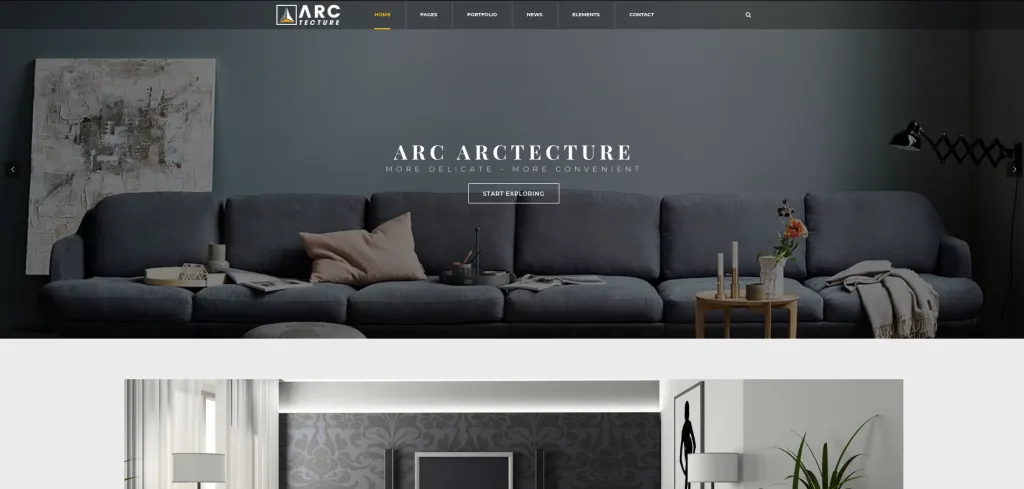 Arctecture WordPress Theme