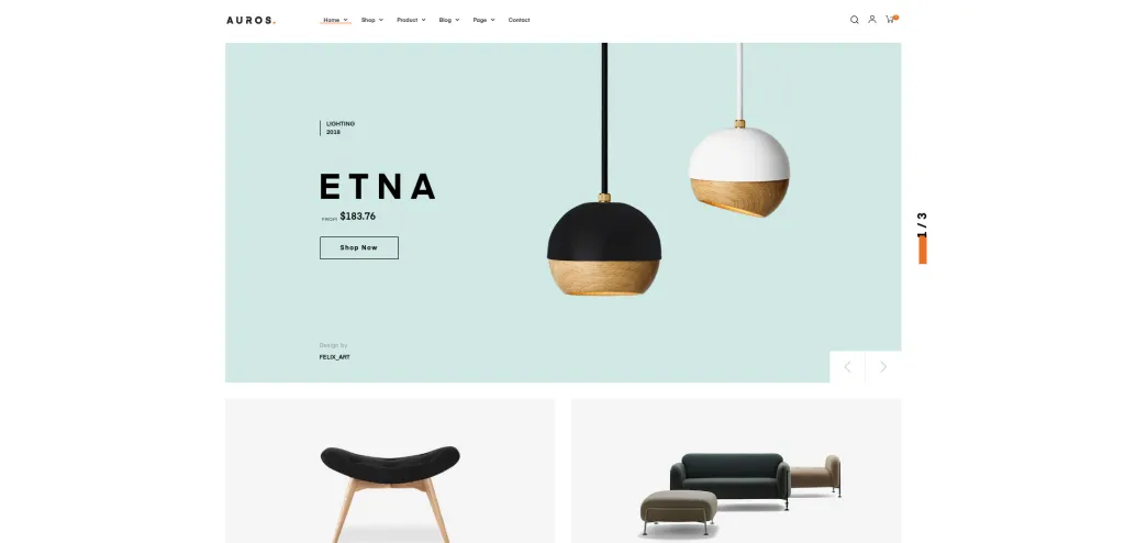 Auros WordPress Theme
