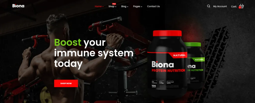 Biona Wp Theme
