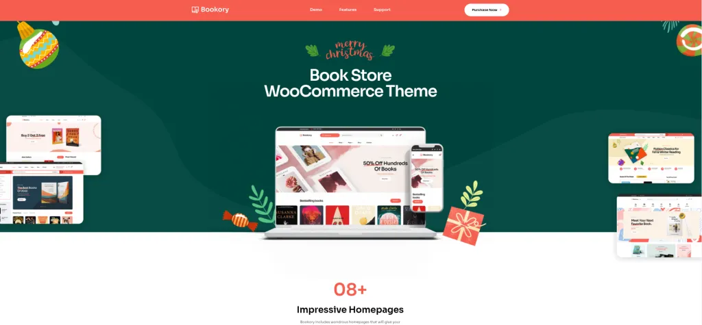 Bookory Bookstore WP Theme