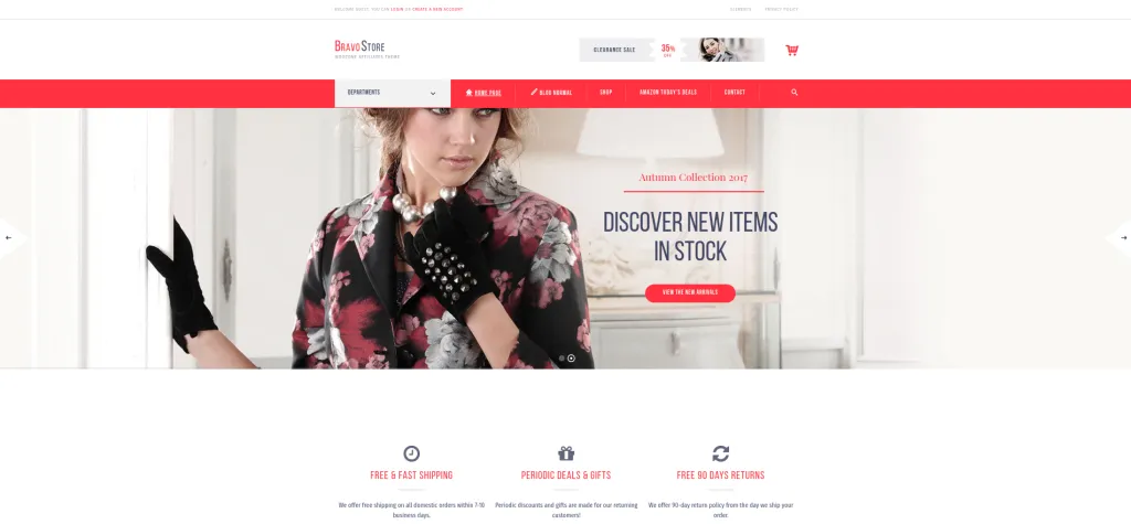 Bravo Store WP Theme