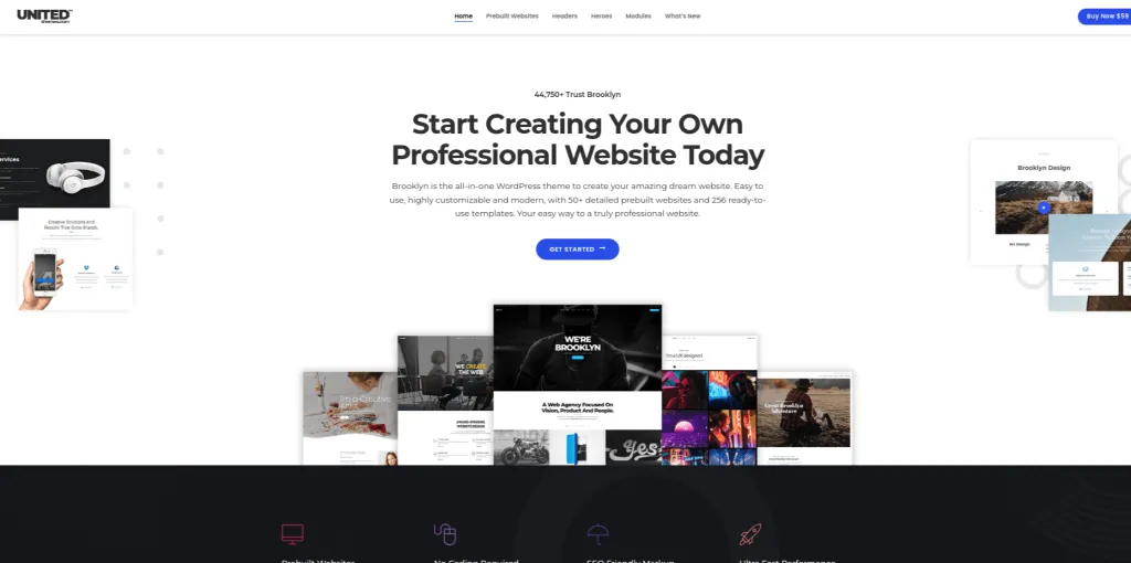 Brooklyn WordPress Theme