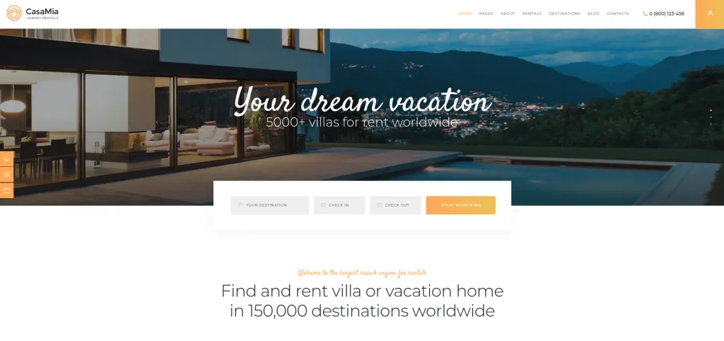 CasaMia WordPress Theme