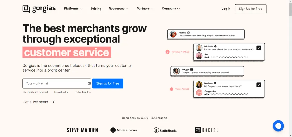 Customer Service Made Easy For Online Stores Gorgias 1024x481