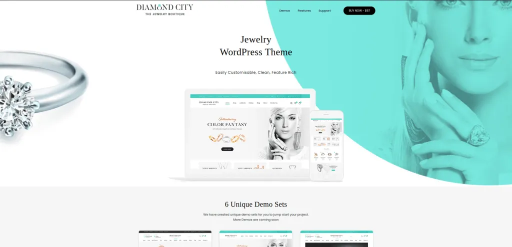 DiCi Jewelry Theme