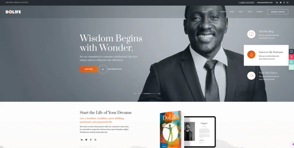 Dolife WP Theme