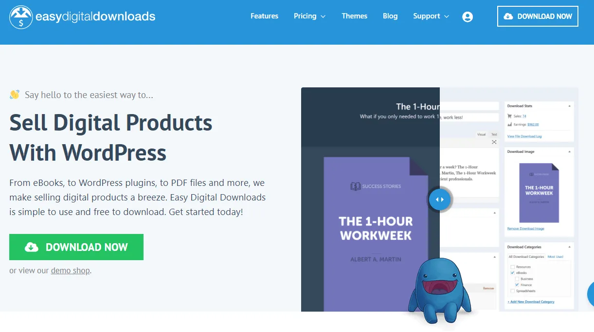 Easy Digital Downloads Sell Digital Downloads With WordPress 1