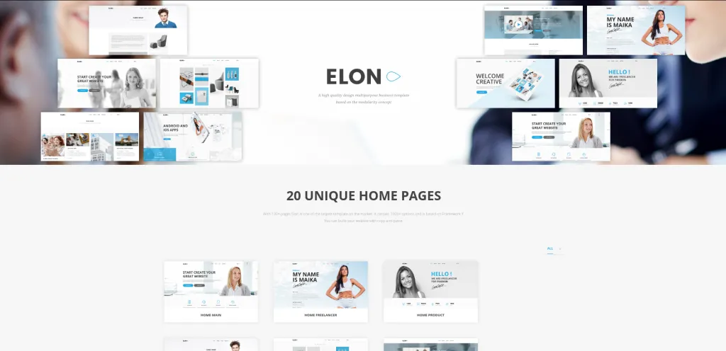 Elon WP Theme