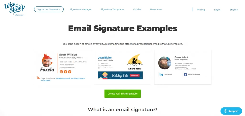 Email Signature Examples Free Signature Templates 1024x487
