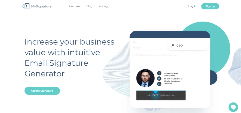 FREE Email Signature Generator For Outlook And Gmail By MySignature 1024x482