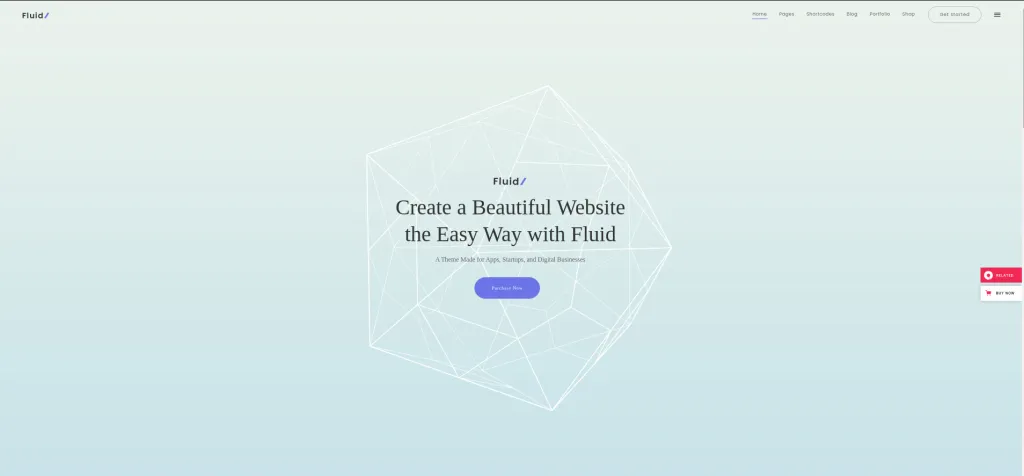 Fluid WP Theme