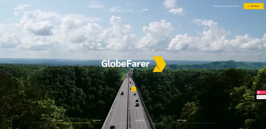 GlobeFarer WordPress Theme