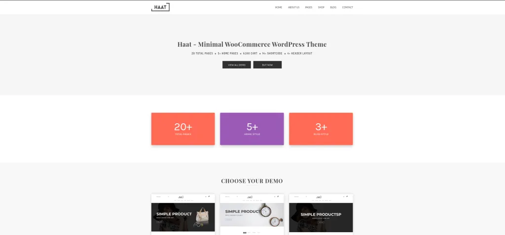 Haat Fastest WordPress Themes