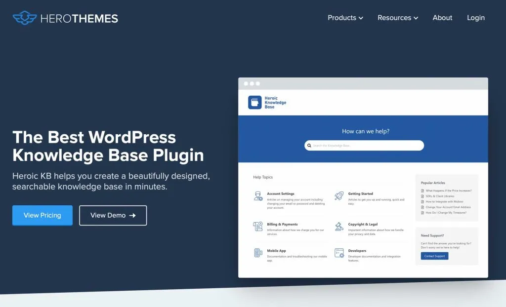 Heroic Knowledge Base Plugin