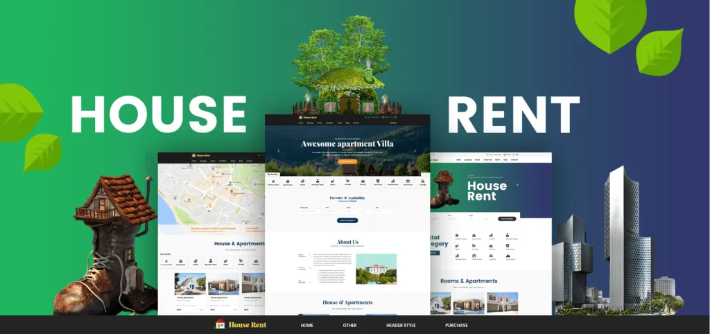 HouseRent Wp Theme