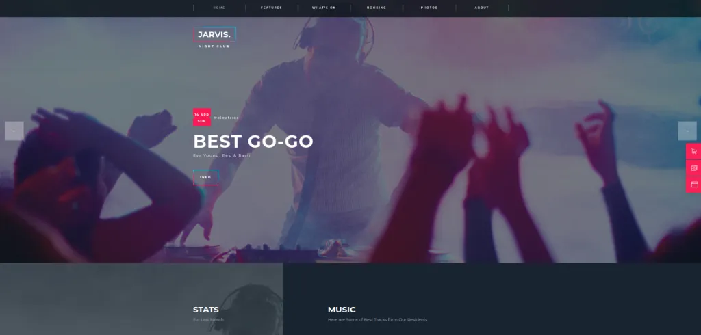 Jarvis WordPress Theme
