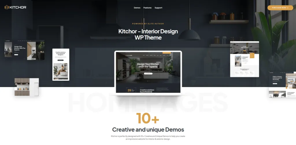 Kitchor wp theme