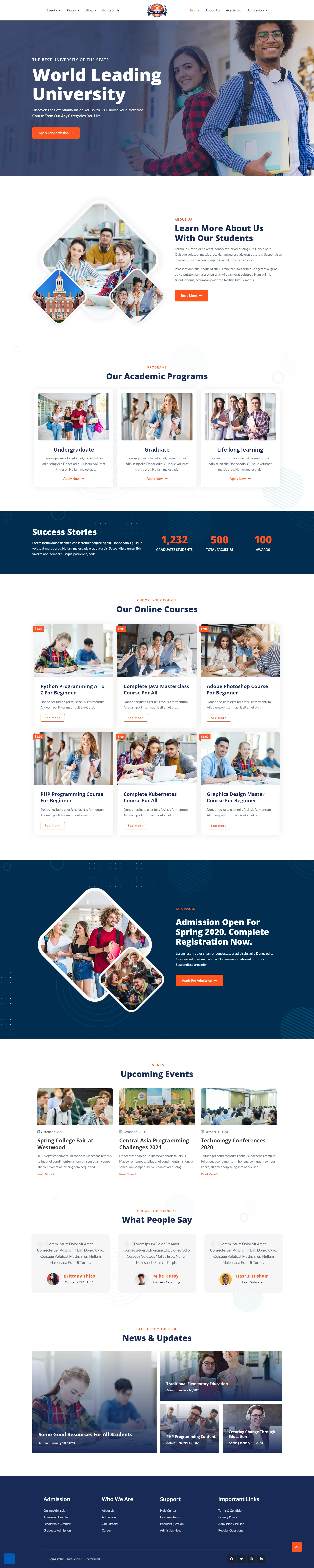 LearnDash University 2 – Just Another Tutorque Sites Site