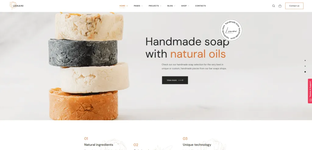 Lemani Wp Theme