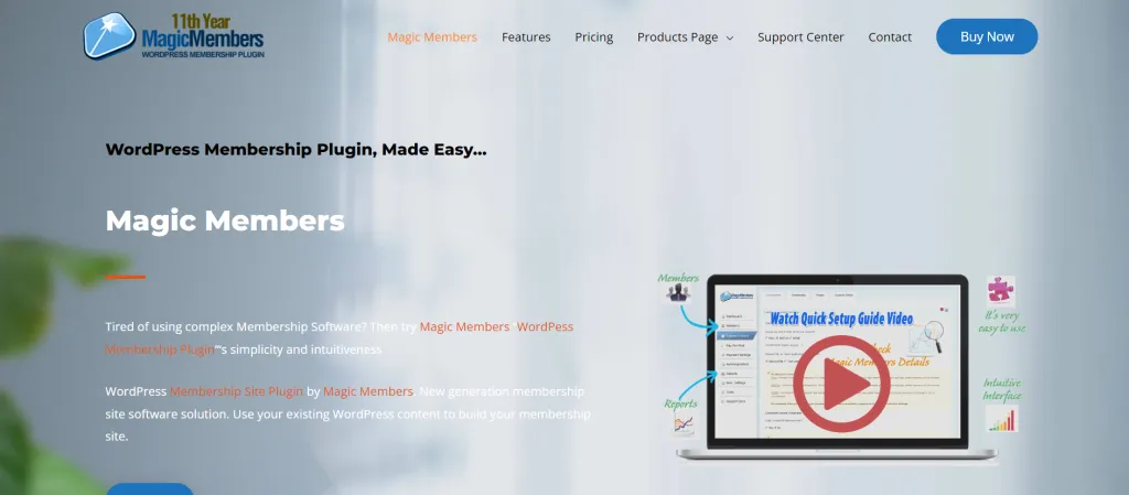 Magic Members WordPress Membership Plugin 1024x449