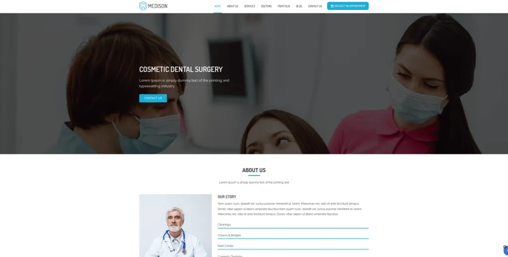 Medison WordPress Theme
