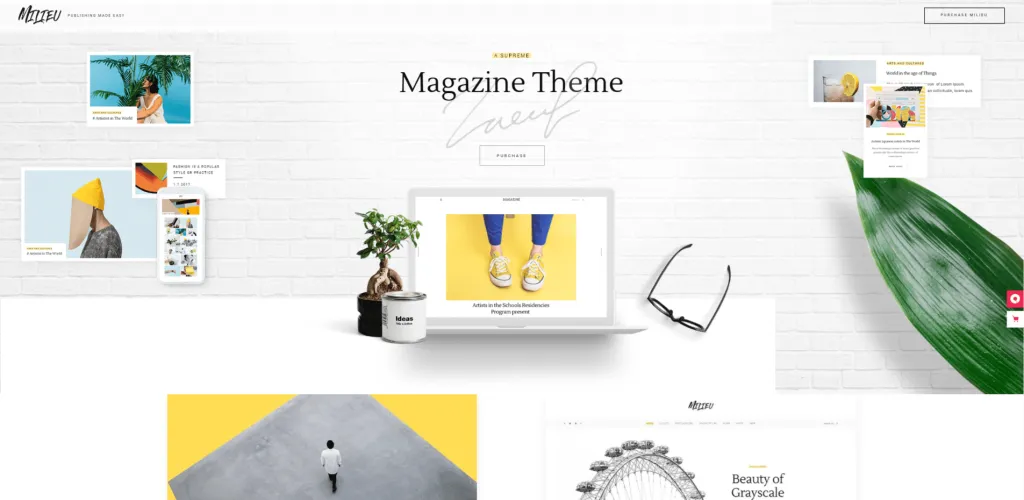 Milieu WordPress Theme