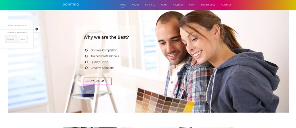 Paint Painter WordPress Themes