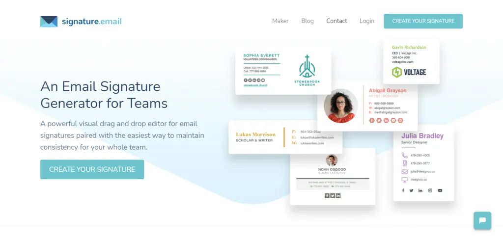 Powerful Email Signature Generator For Teams Signature Email 1024x485