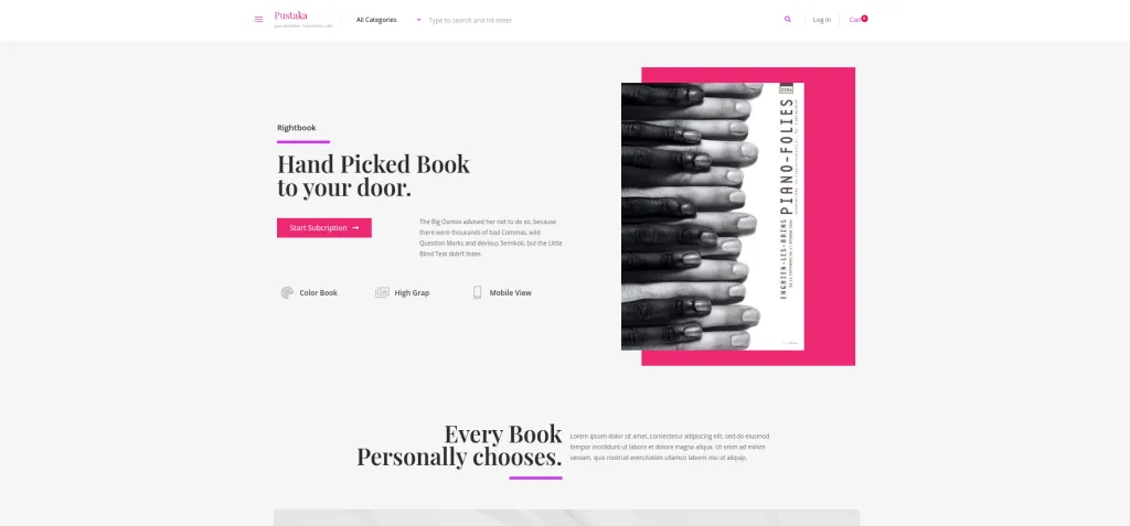 Pustaka WordPress Theme