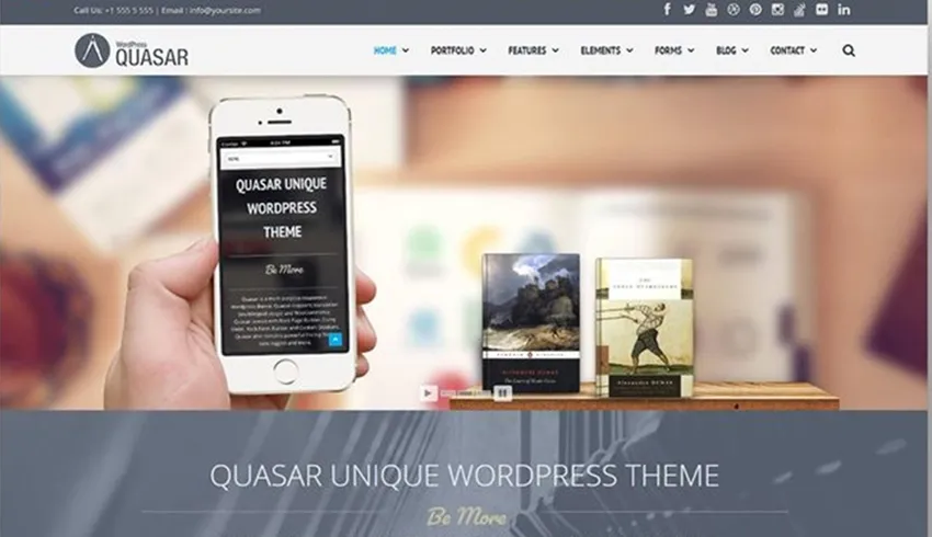 Quasar Wp Theme
