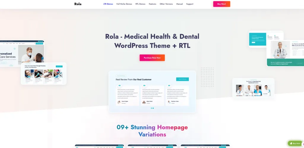 Rola Wp Theme