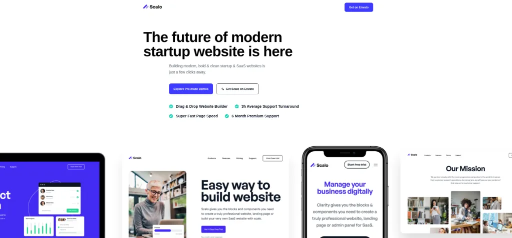 Scalo Startup Wp Theme