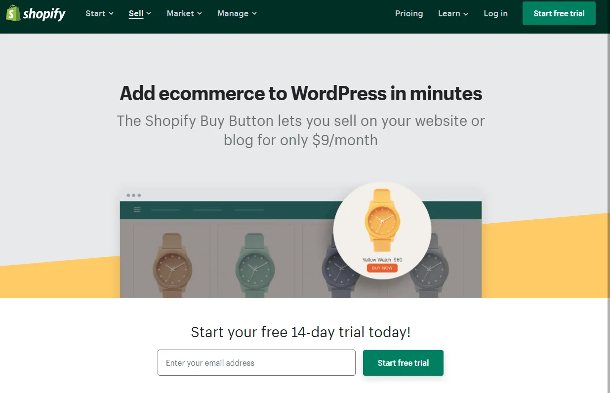 Shopping Cart For WordPress