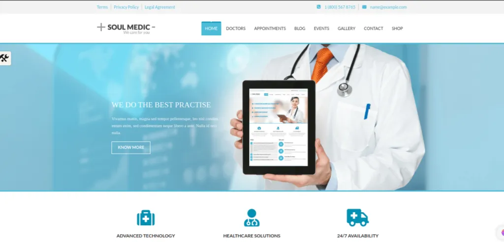 SoulMedic Wp Theme