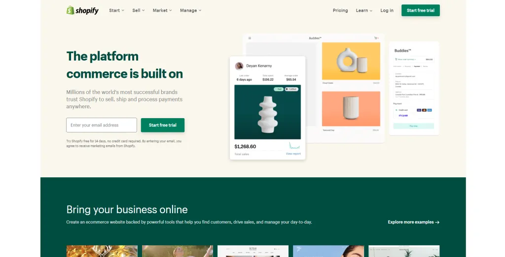 Start And Grow Your E Commerce Business 14 Day Free Trial 1024x522