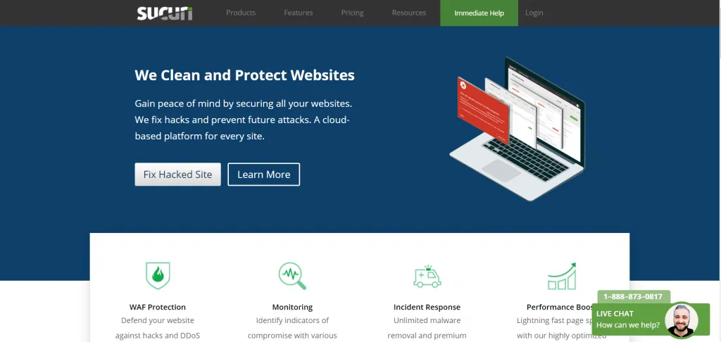 Sucuri Complete Website Security Protection Monitoring 1024x486
