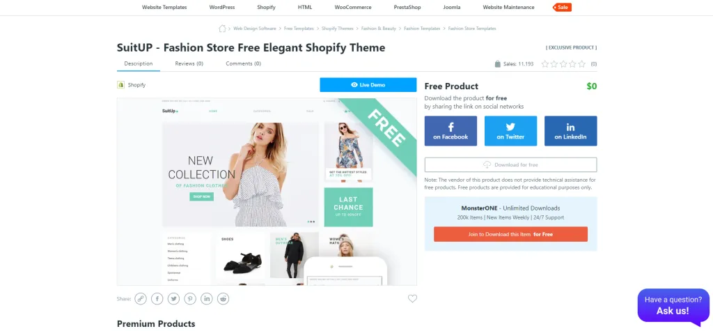 SuitUP Fashion Store Free Elegant Shopify Theme 1024x475
