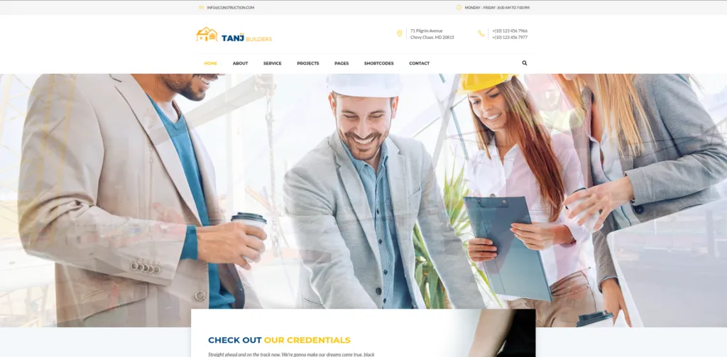 Tanj WordPress Theme
