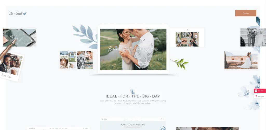 The Aisle Wp Wedding Photography Theme