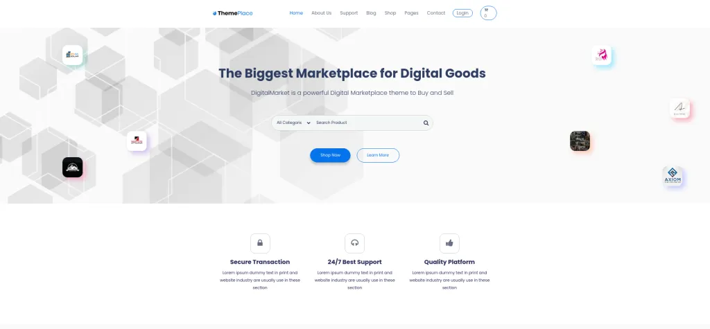 ThemePlace Wp Theme