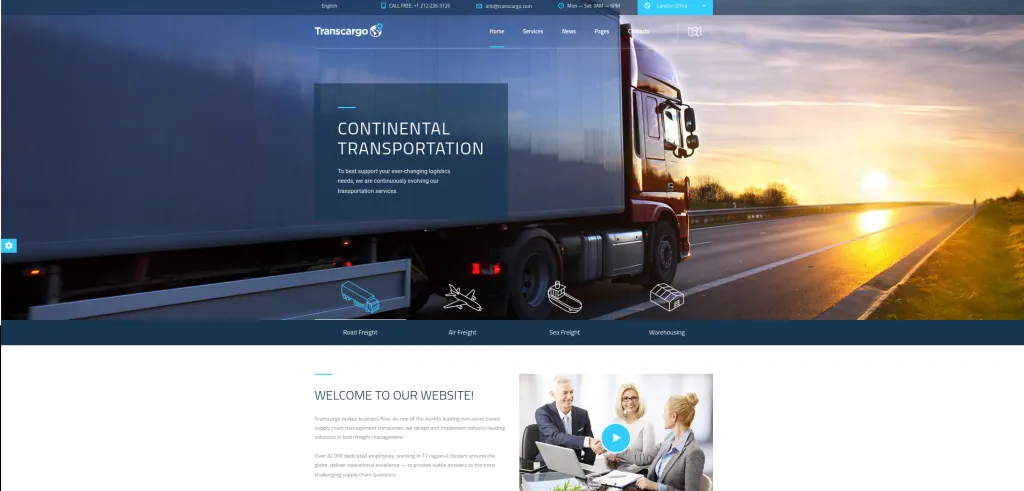 Transcargo Theme