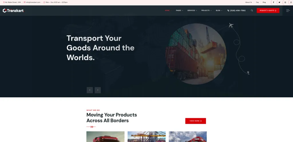 Tranzkart Theme