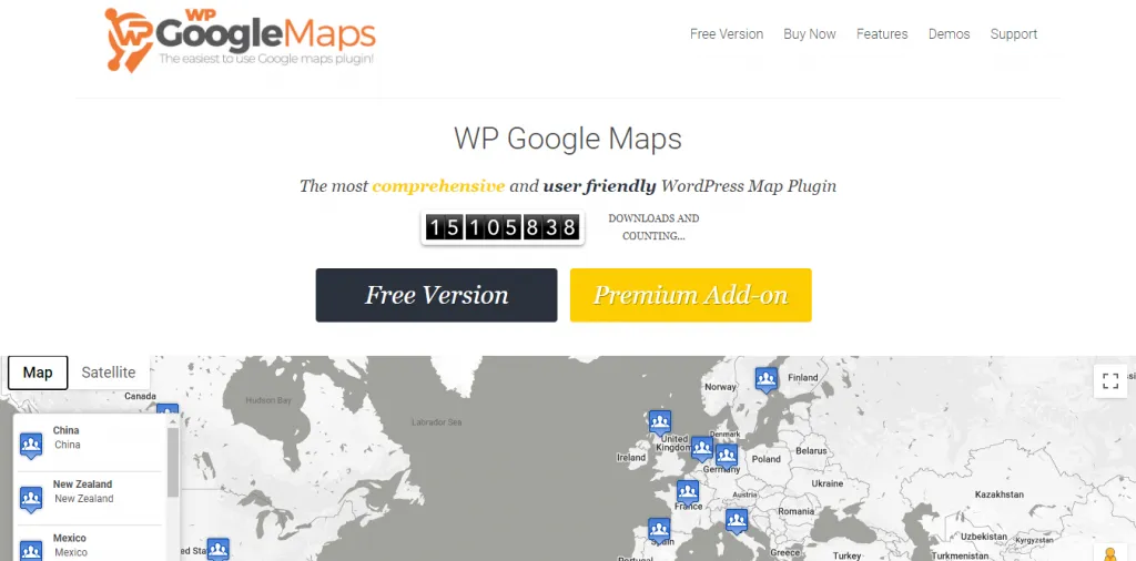 WP Google Maps 1024x506